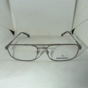 Brooks Brothers Matte Gunmetal Eyeglasses